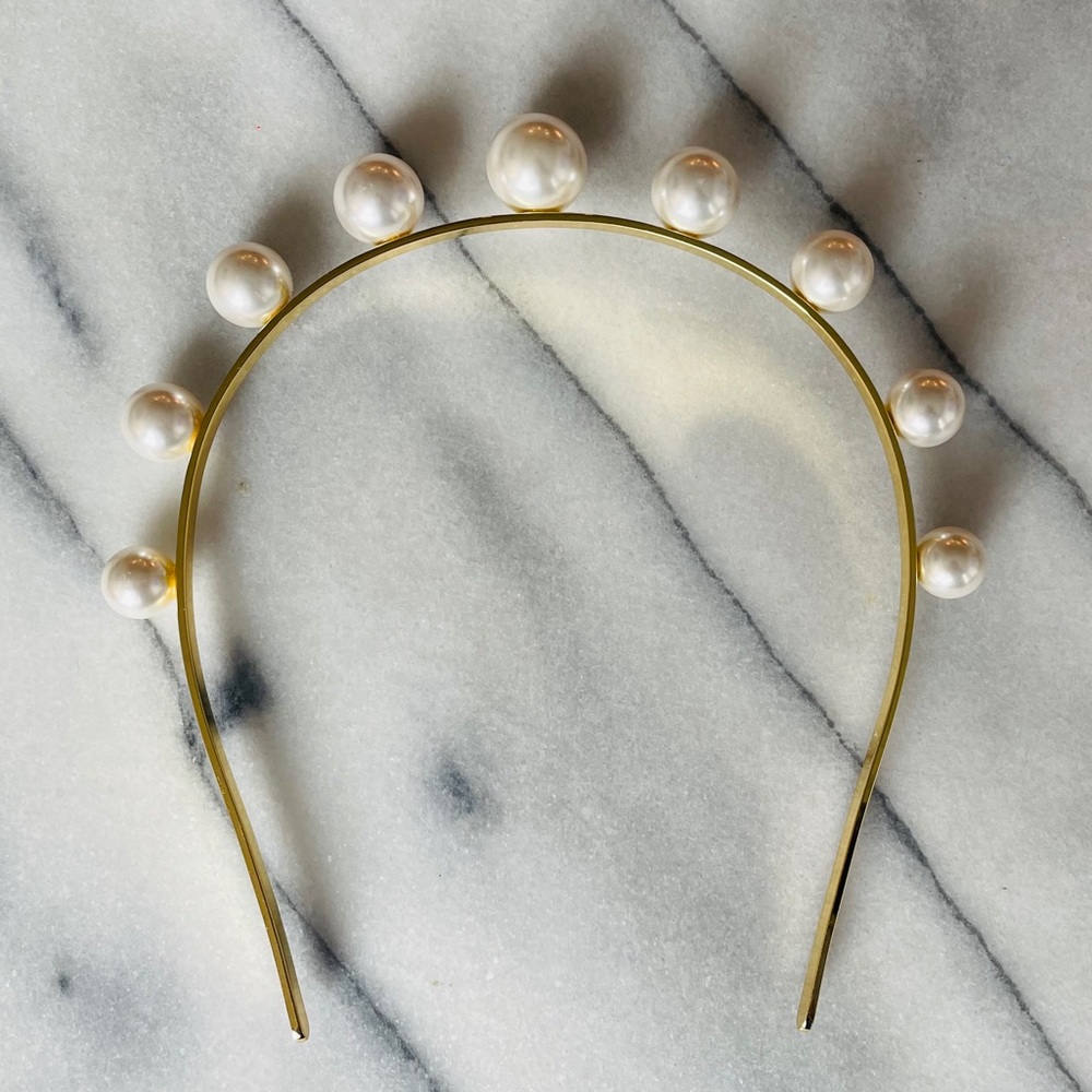 LPA Caroline Headband in Gold